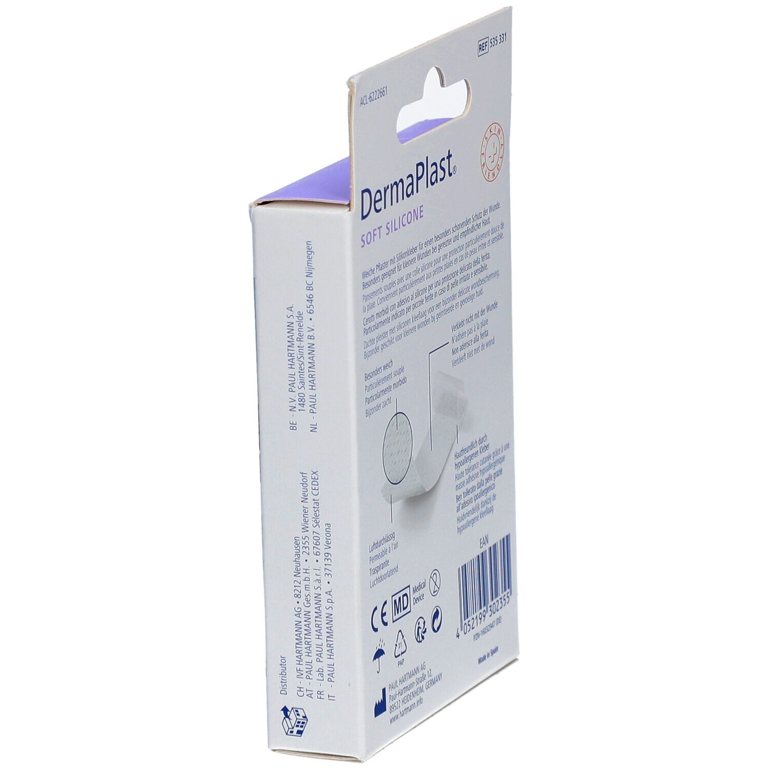 DermaPlast® Soft Silicone Pflaster