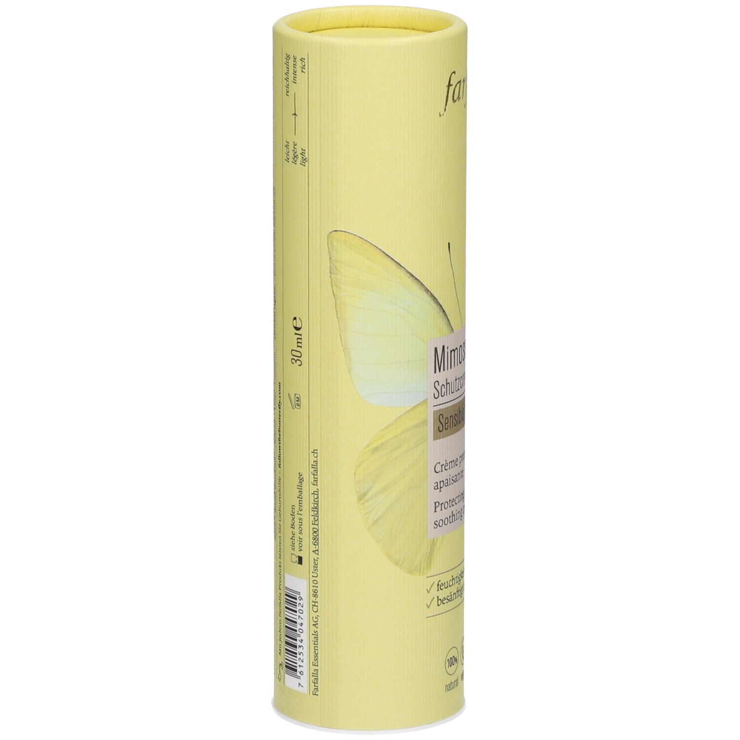 FARFALLA BeautyCare Crème protectrice apaisante au Mimosa
