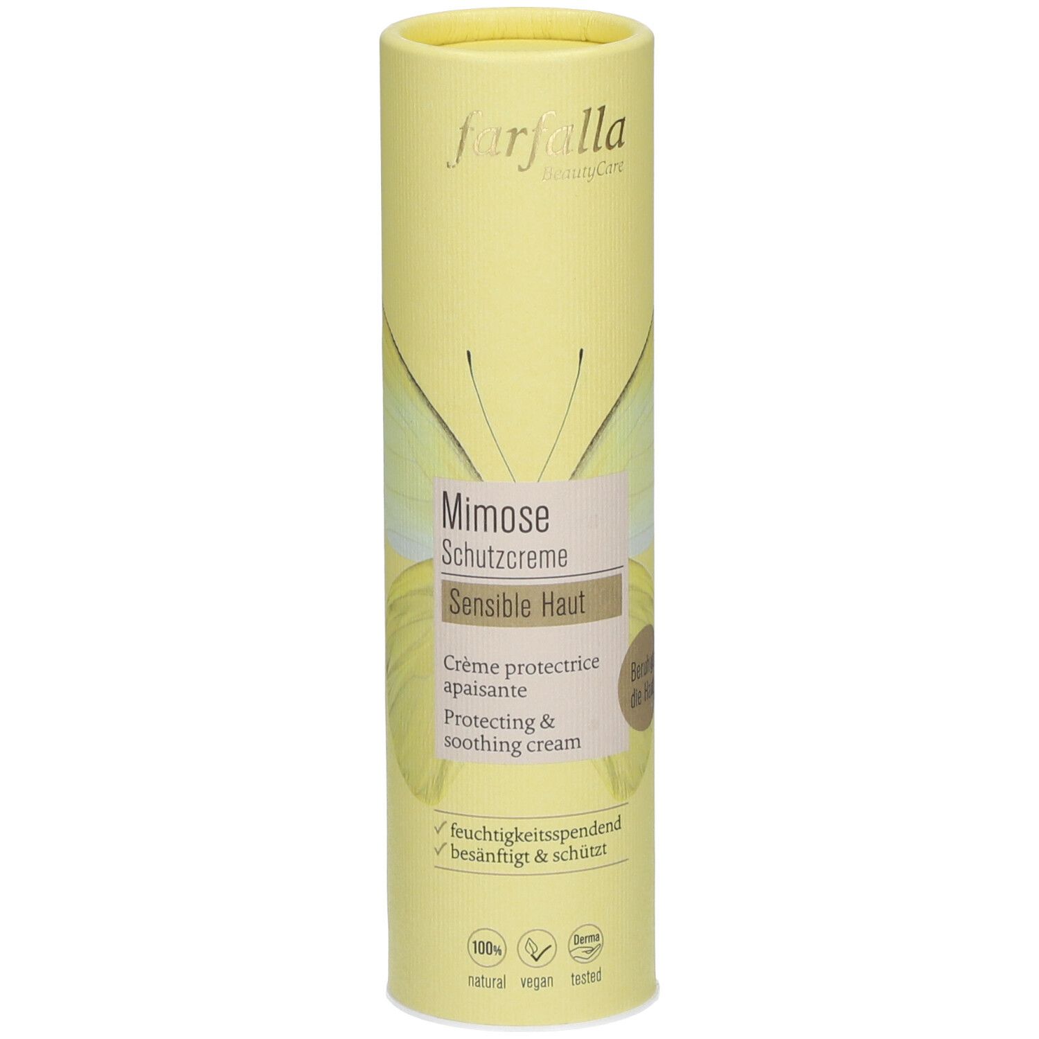 FARFALLA BeautyCare Crème protectrice apaisante au Mimosa