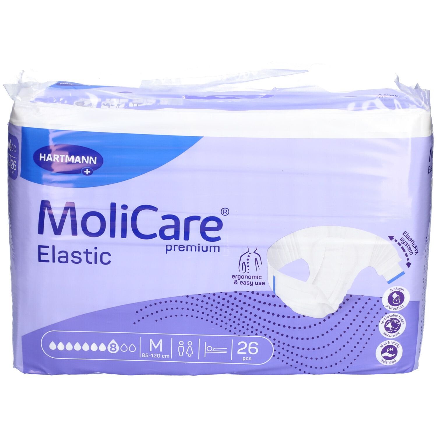 Molicare Premium Elastic M 8 gouttes