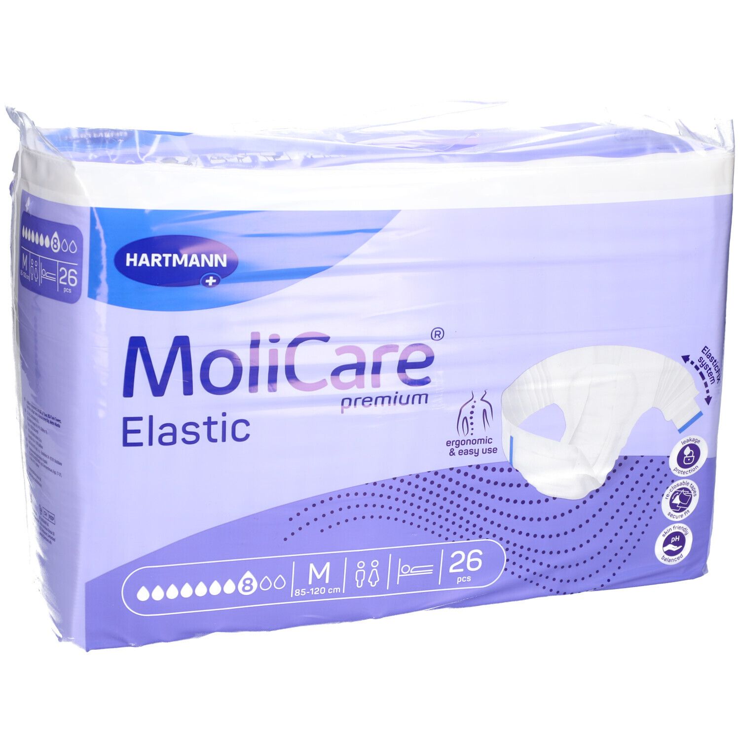 Molicare Premium Elastic M 8 gouttes