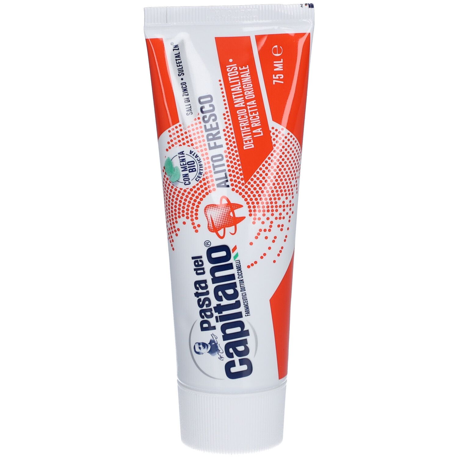 Pasta del Capitano Baking Soda Zahnpasta mit Bio-Minze