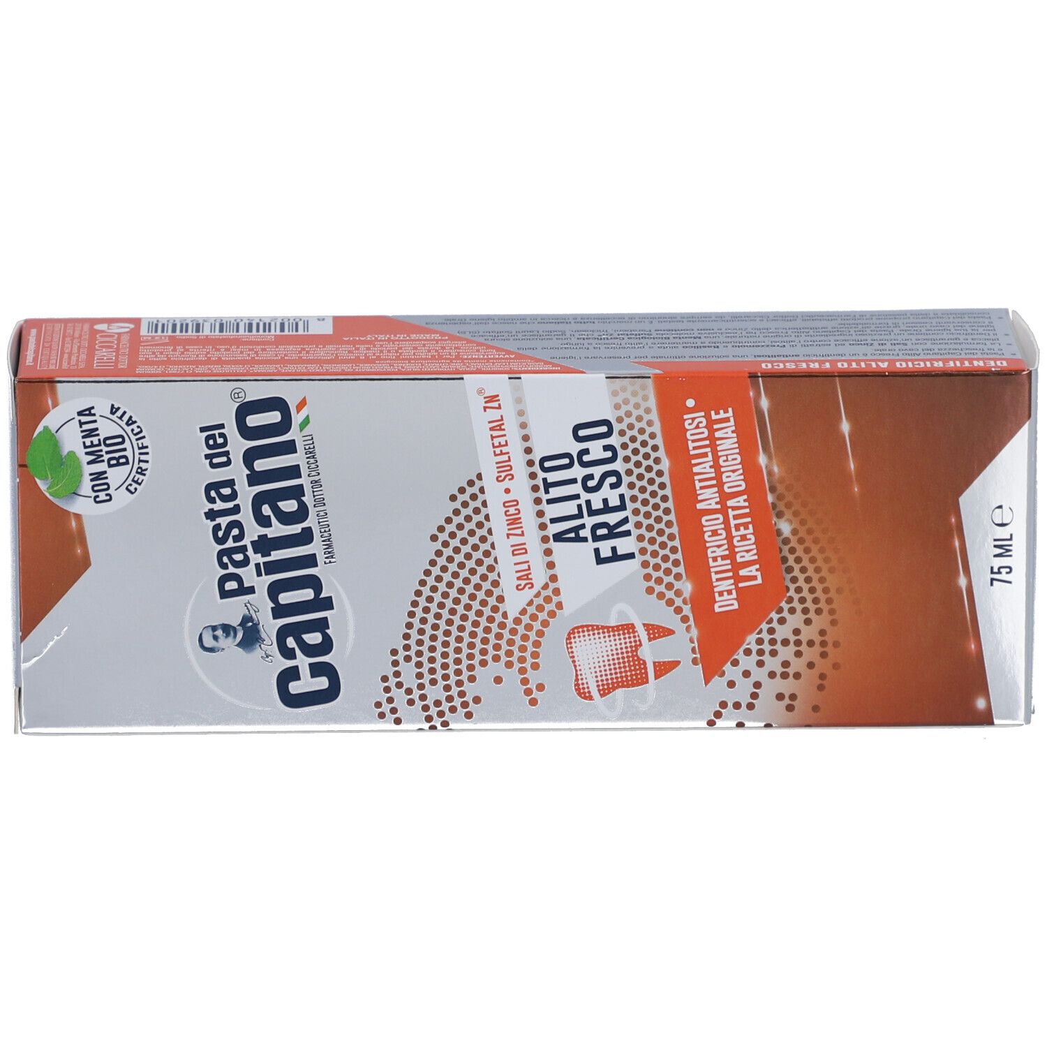 Pasta del Capitano Baking Soda Zahnpasta mit Bio-Minze