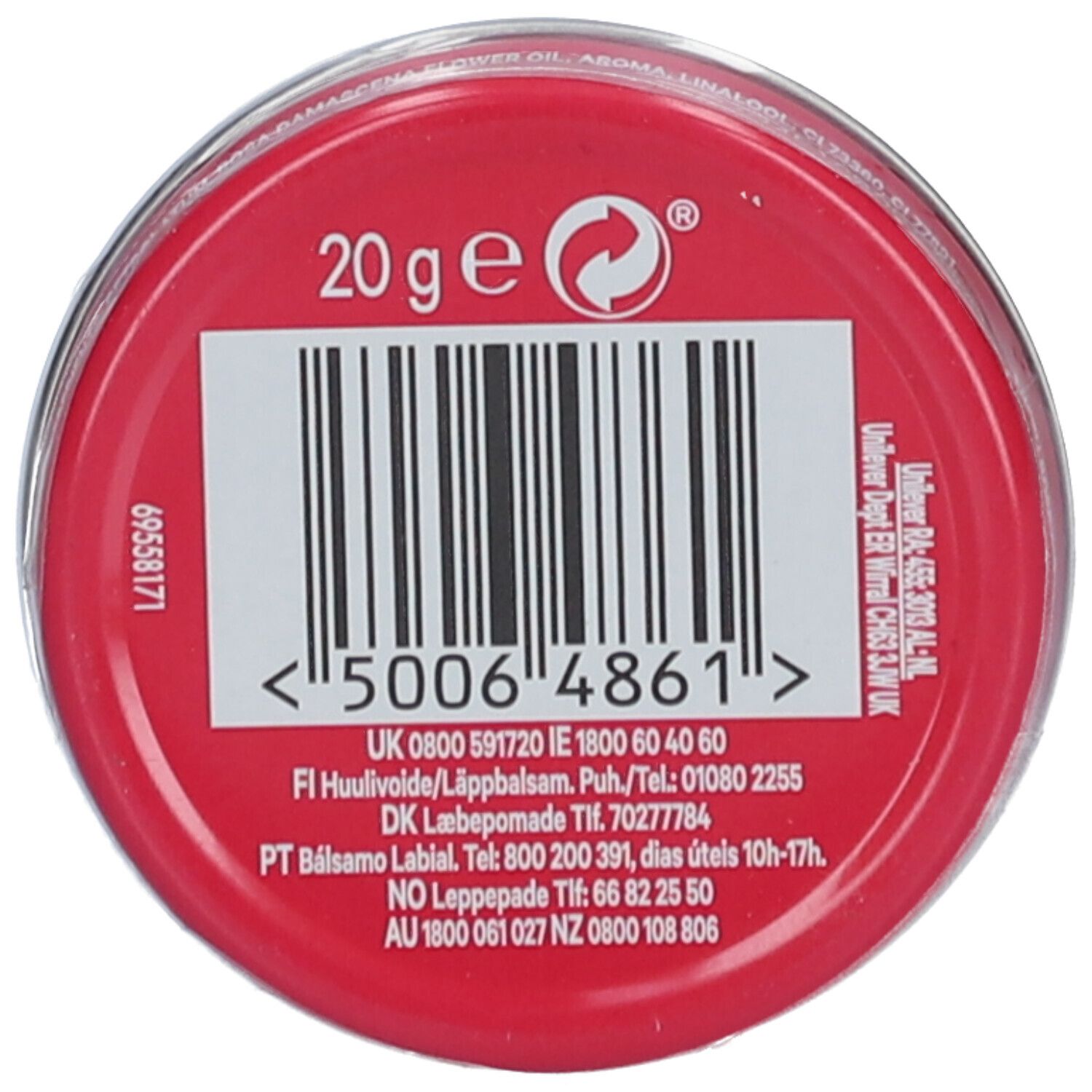 Vaseline Lip Therapy Lip Balm rosa