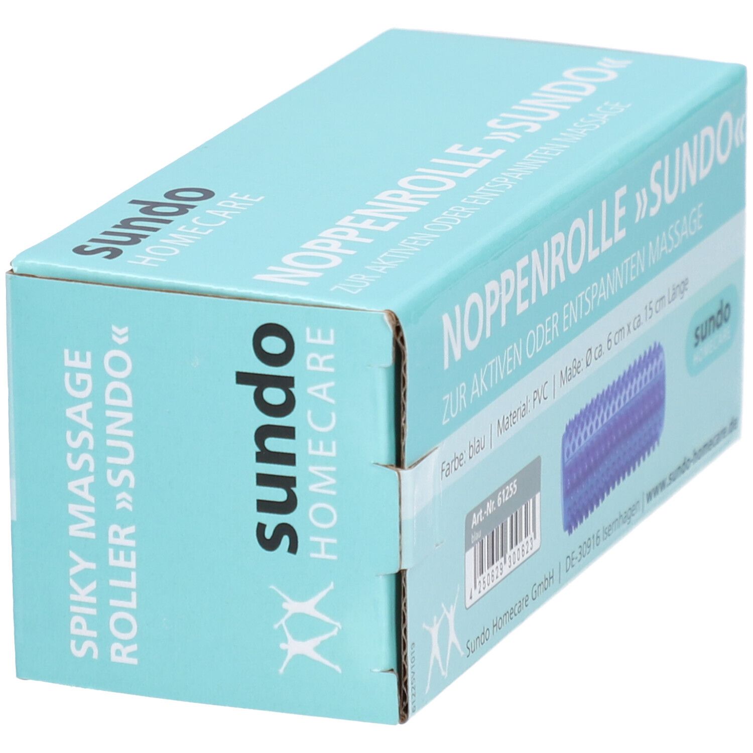 SUNDO Noppenrolle 15cm ø6cm blau