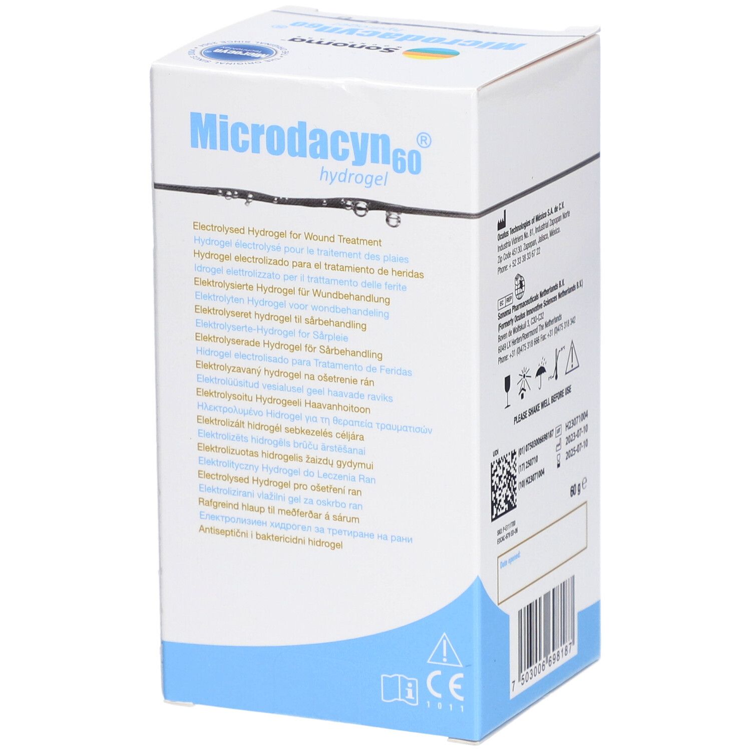 MICRODACYN60 Hydrogel 60 g