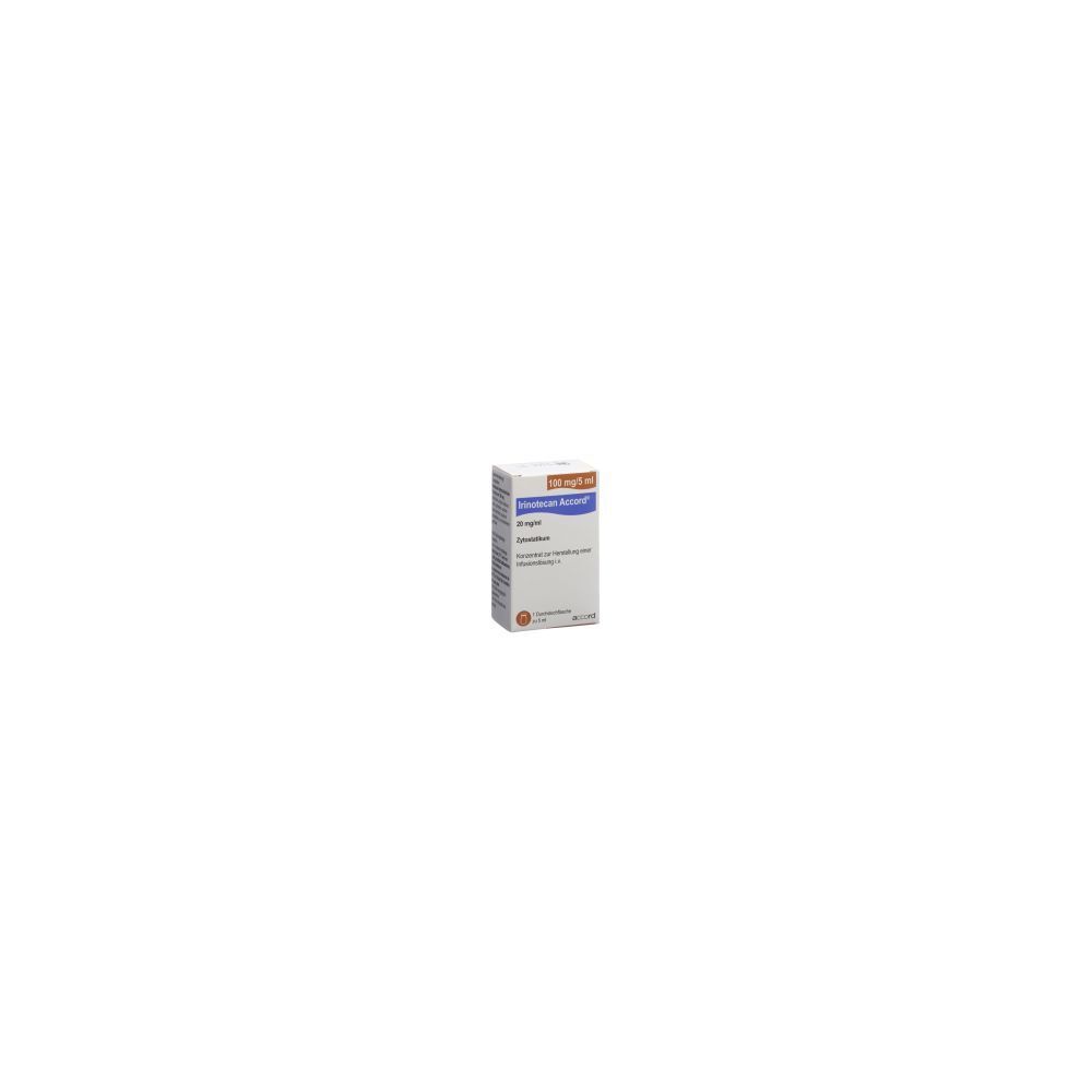 IRINOTECAN Accord 100 mg/5ml Durchstf 5 ml
