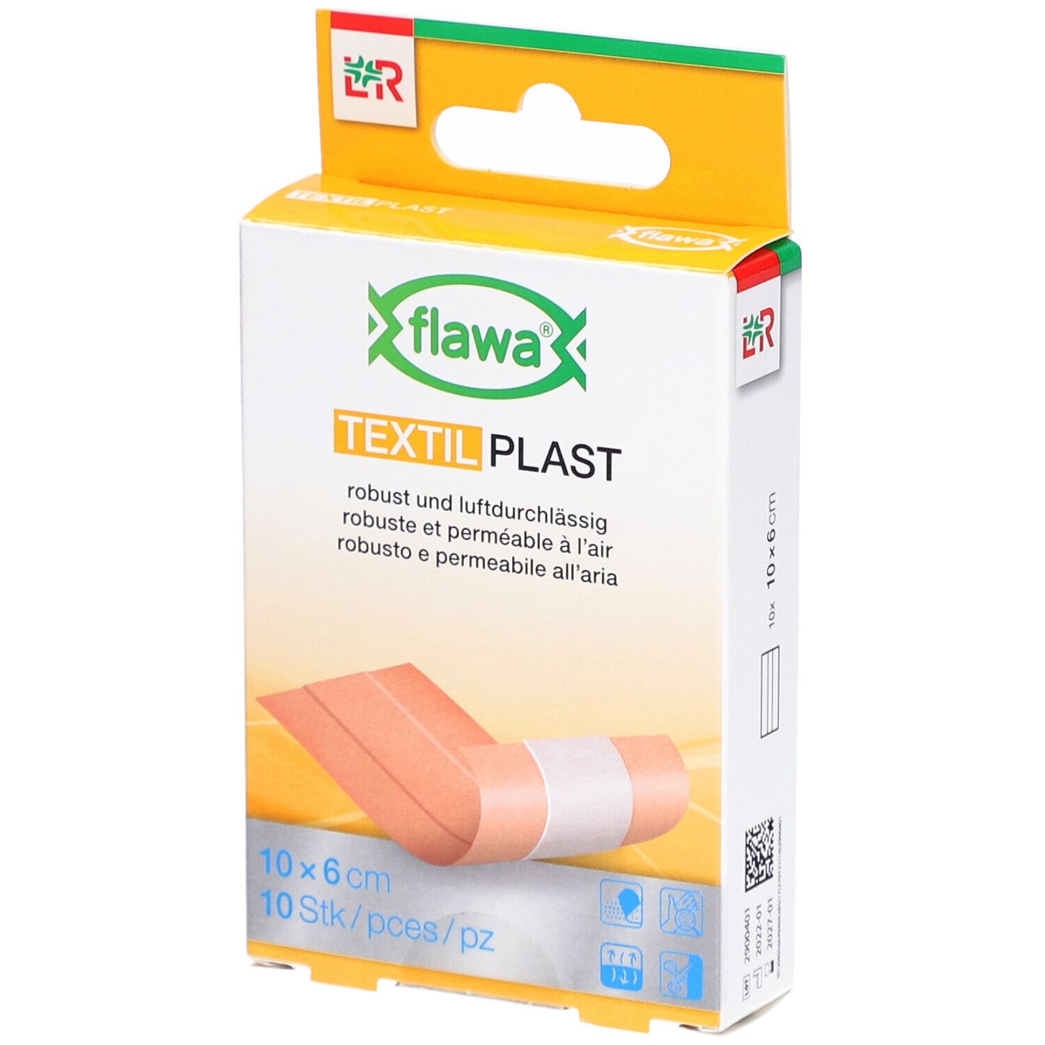 FLAWA Sensitive Plast Strips 6 cm x 10 cm