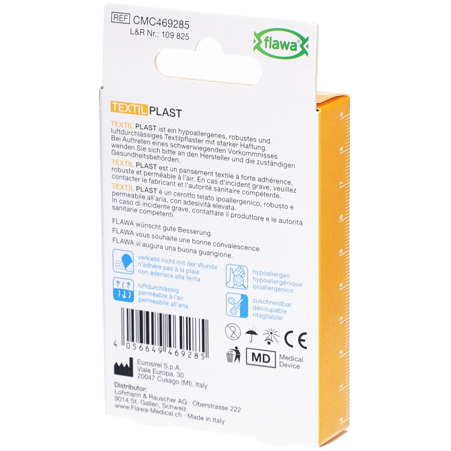 FLAWA Sensitive Plast Strips 6 cm x 10 cm
