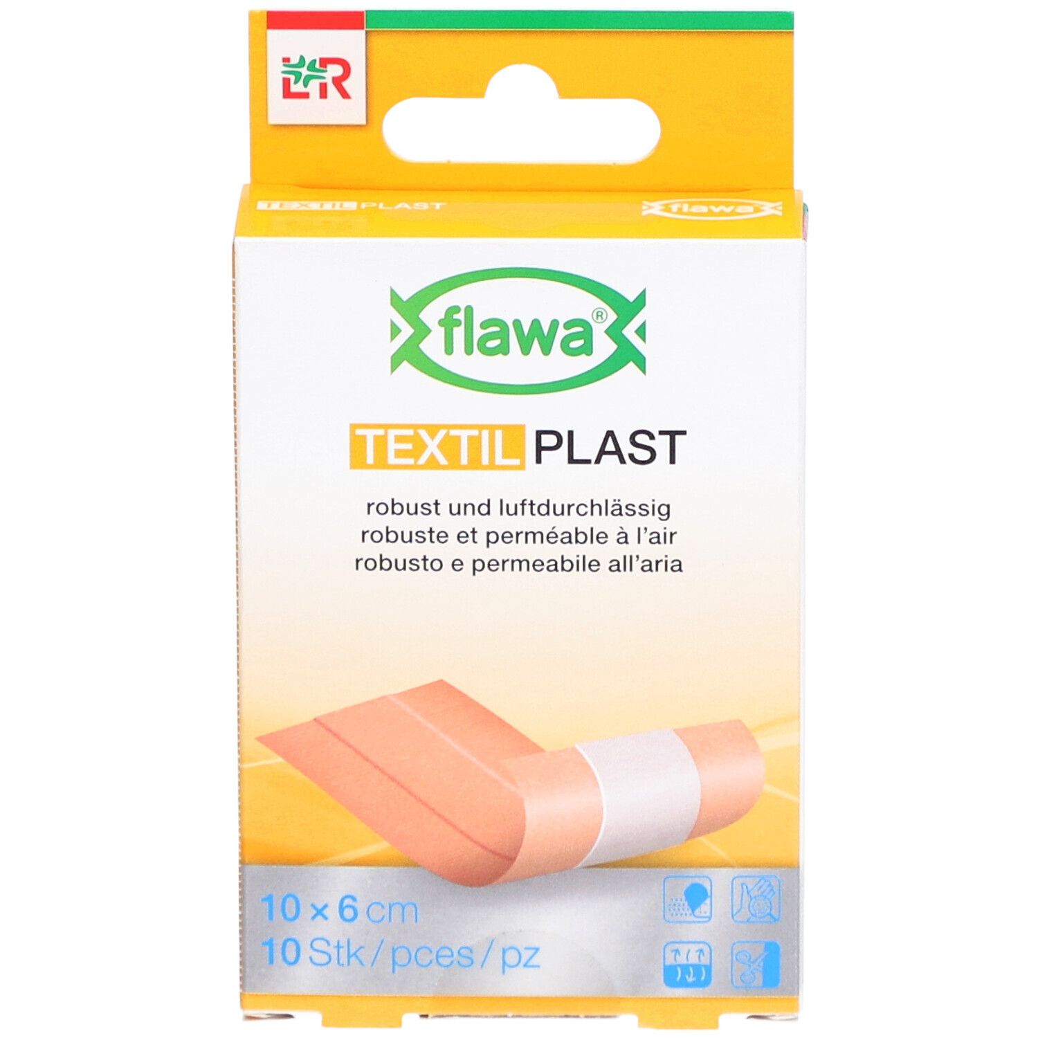 FLAWA Sensitive Plast Strips 6 cm x 10 cm