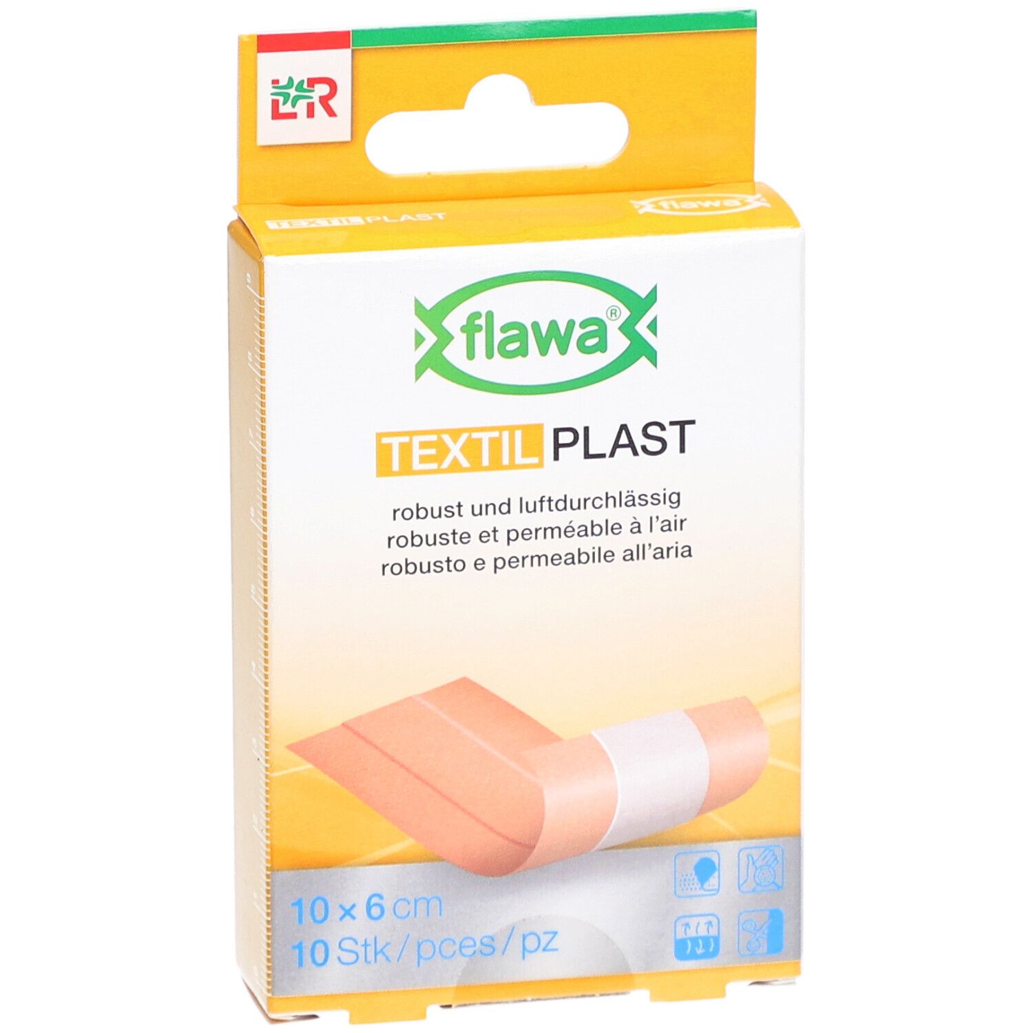 FLAWA Sensitive Plast Strips 6 cm x 10 cm
