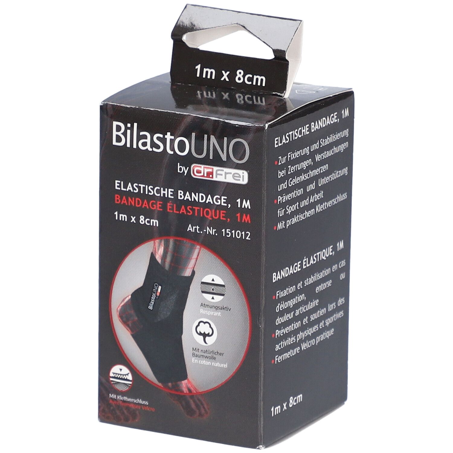 BILASTO Uno elast Universalband 1m m Klettverschl