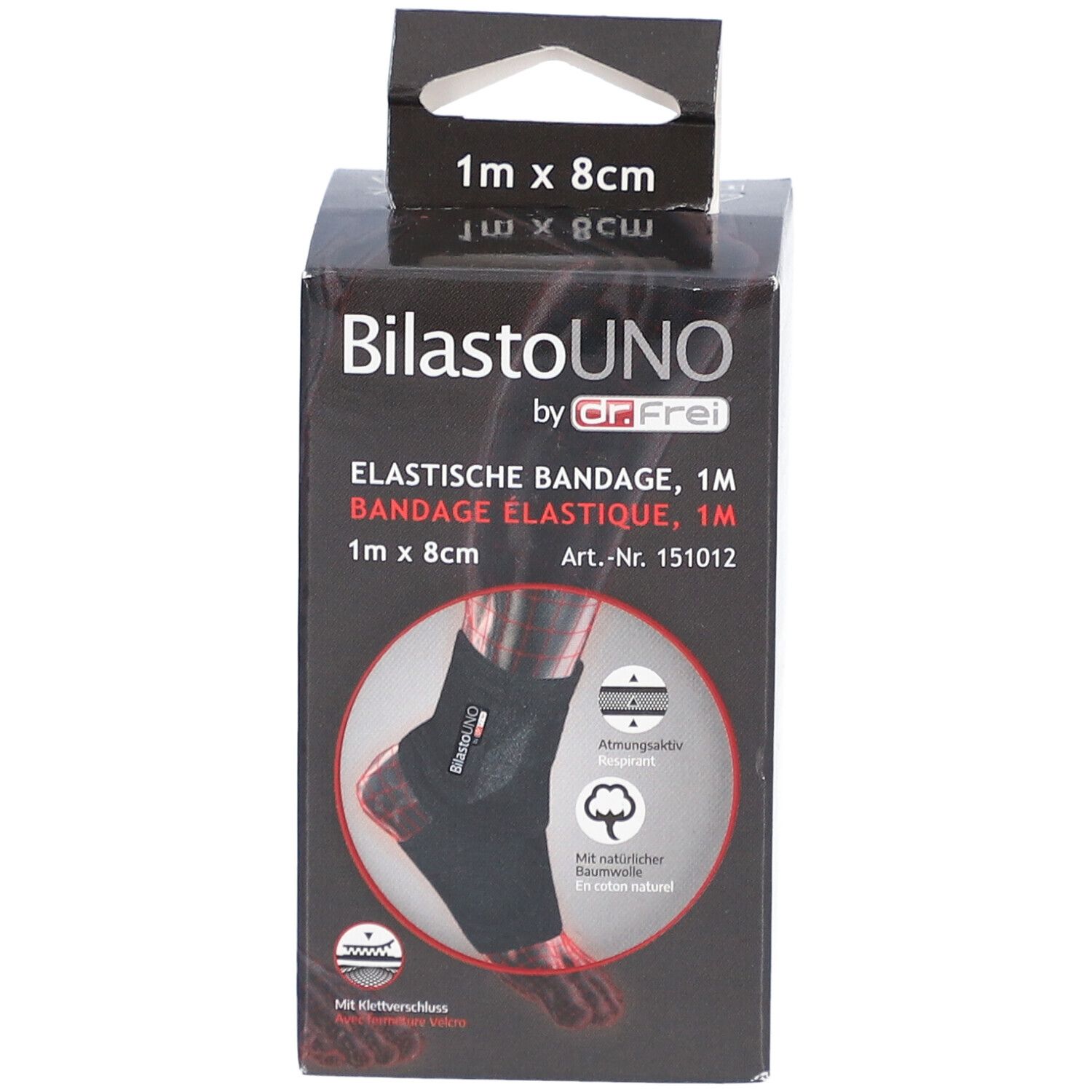 BILASTO Uno elast Universalband 1m m Klettverschl