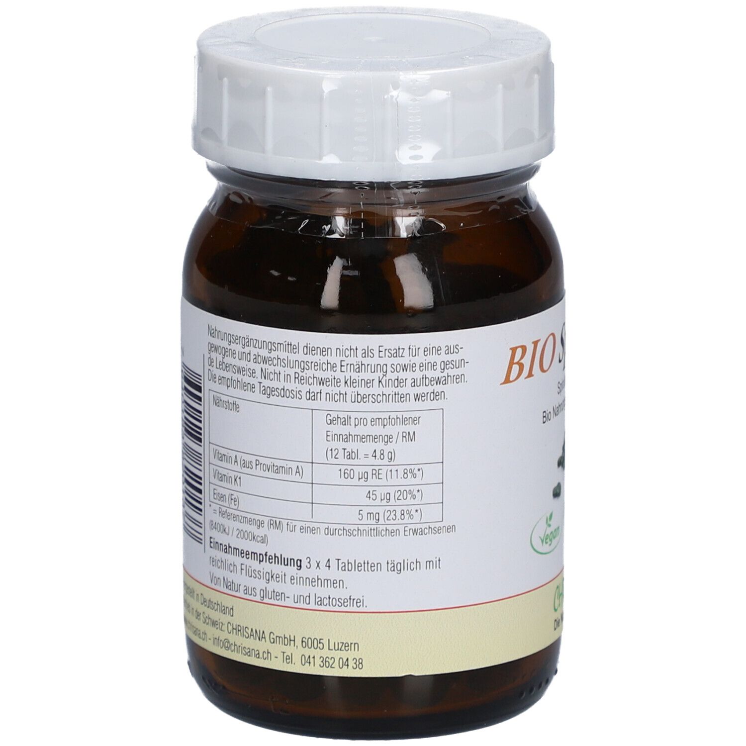 Chrisana Bio Spirulina Tabletten