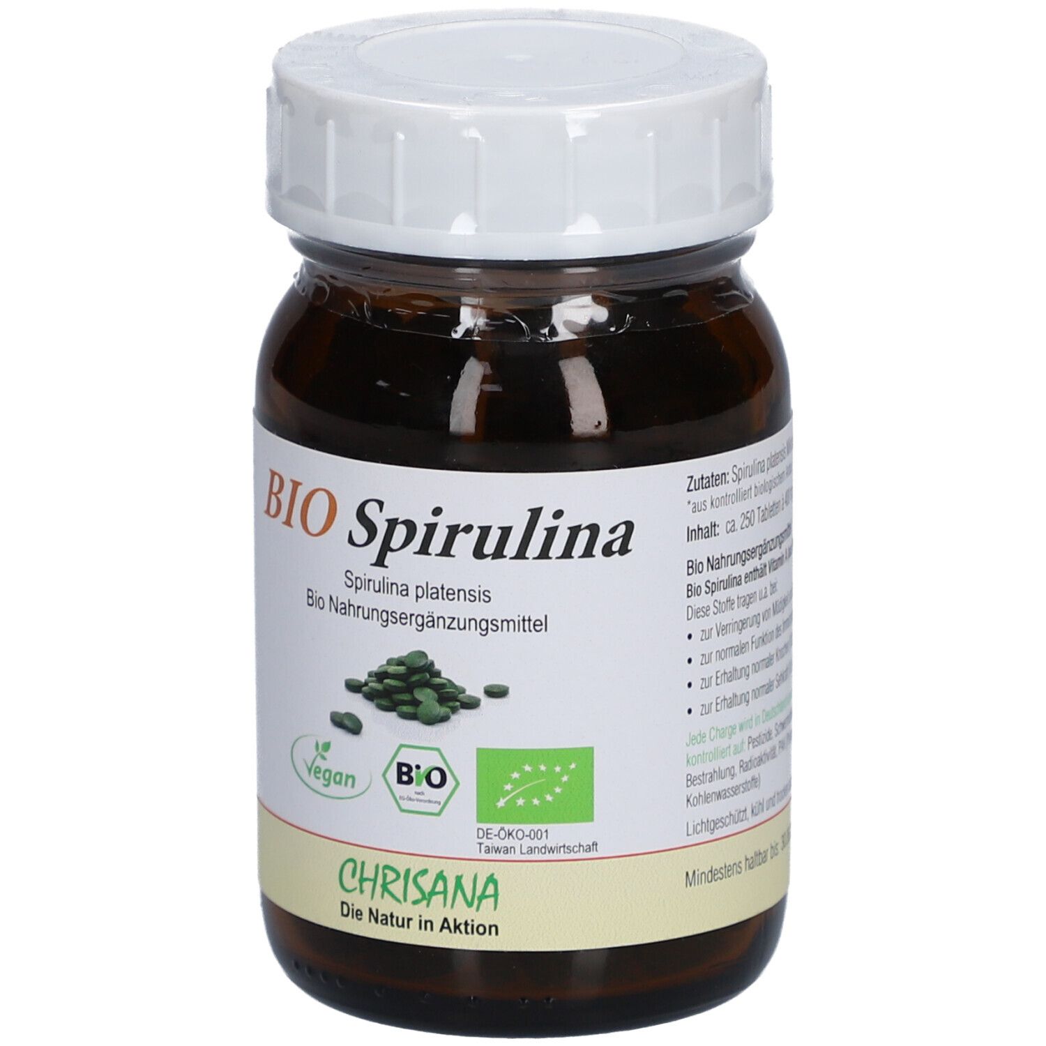 Chrisana Bio Spirulina Tabletten