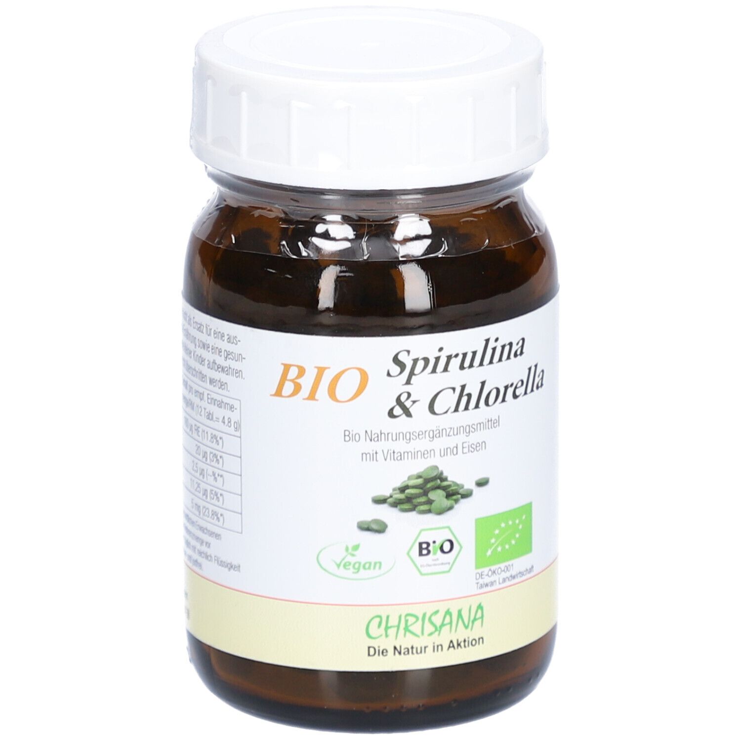 Chrisana Bio Spirulina & Chlorella Tabletten