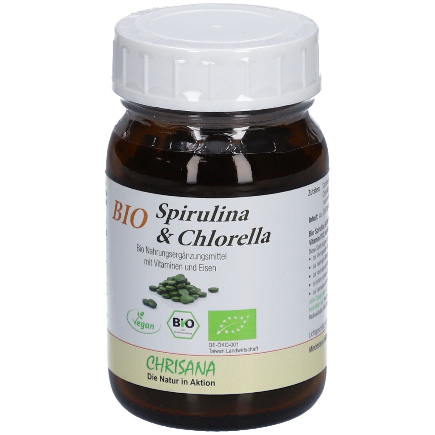 Chrisana Bio Spirulina & Chlorella Tabletten
