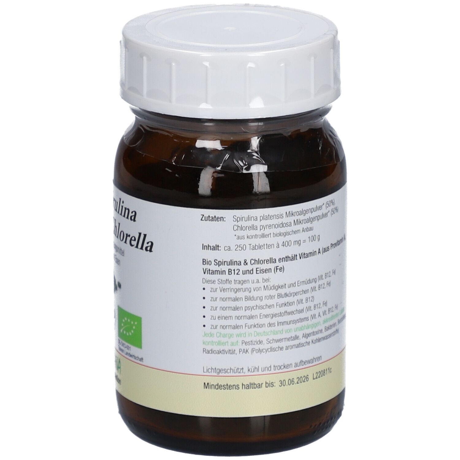 Chrisana Bio Spirulina & Chlorella Tabletten