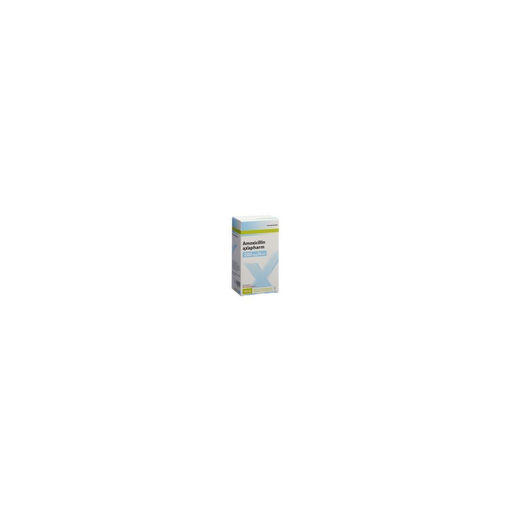 AMOXICILLIN Axapharm Plv 200 mg/4ml f Susp 100 ml