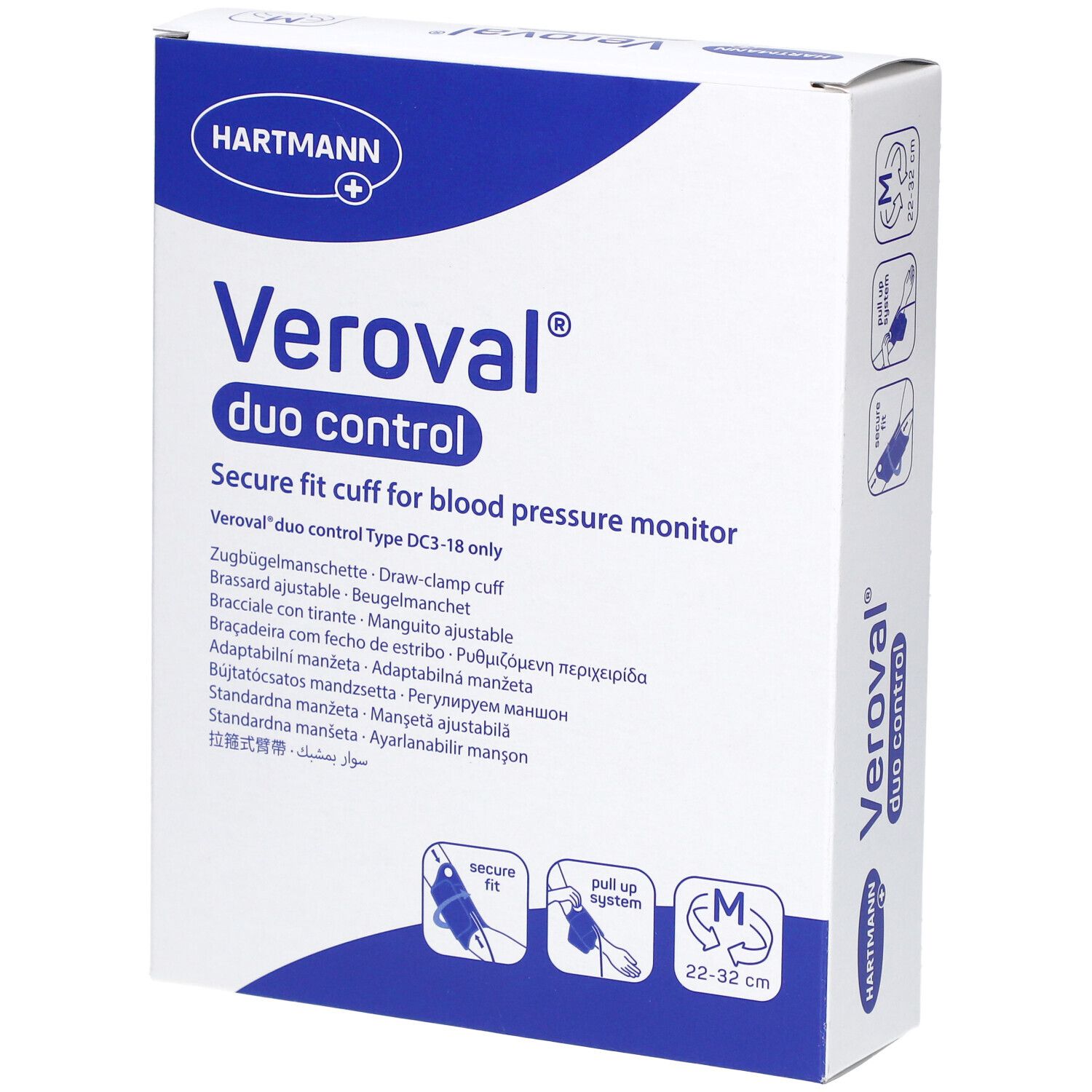 VEROVAL® Duo Control Brassard ajustable M