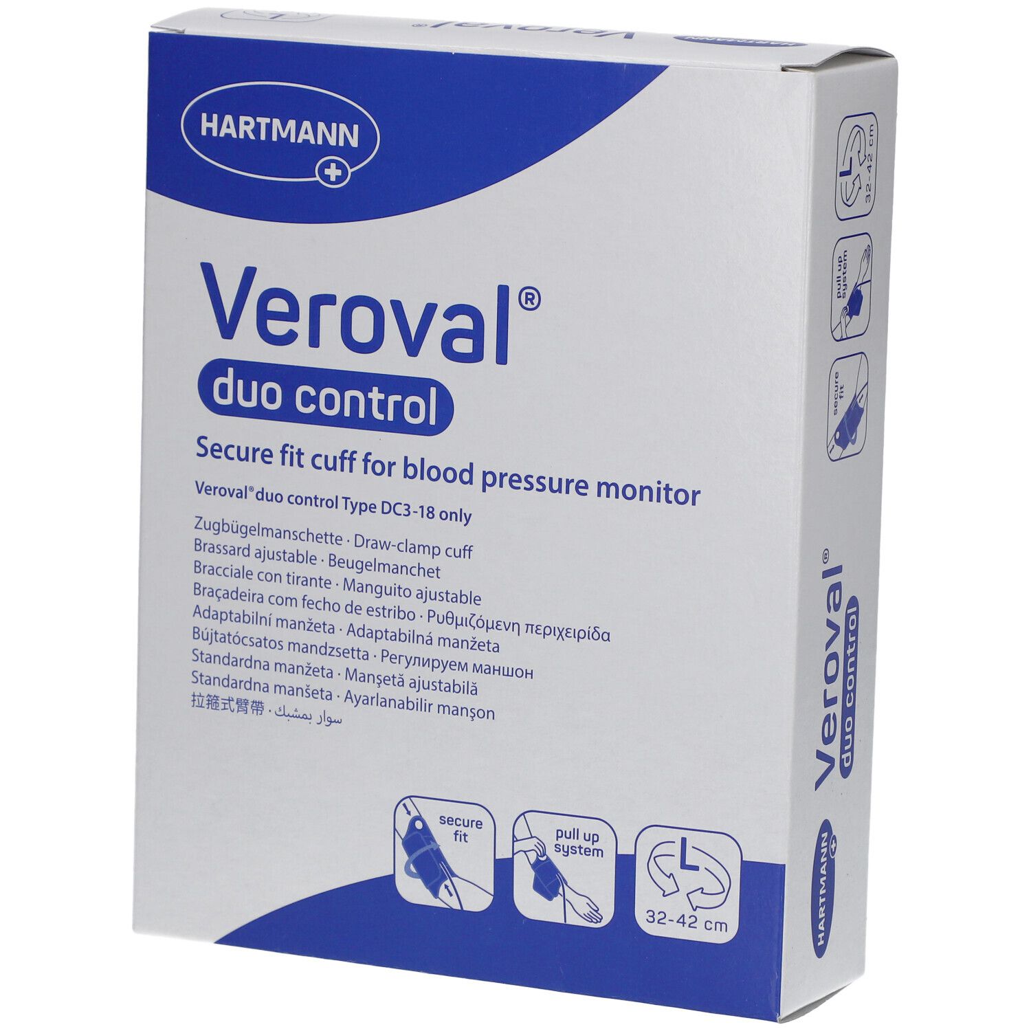 VEROVAL® Duo Control Brassard ajustable M