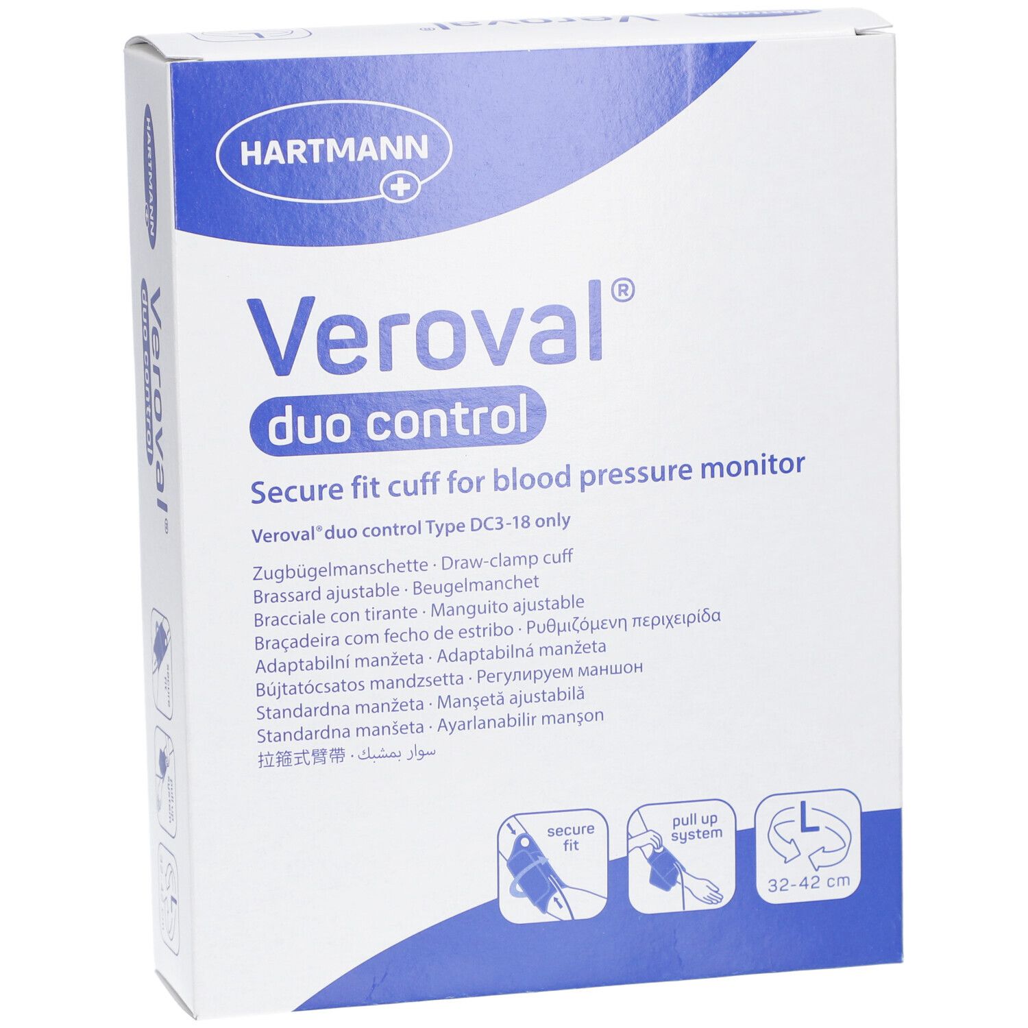 VEROVAL® Duo Control Brassard ajustable M