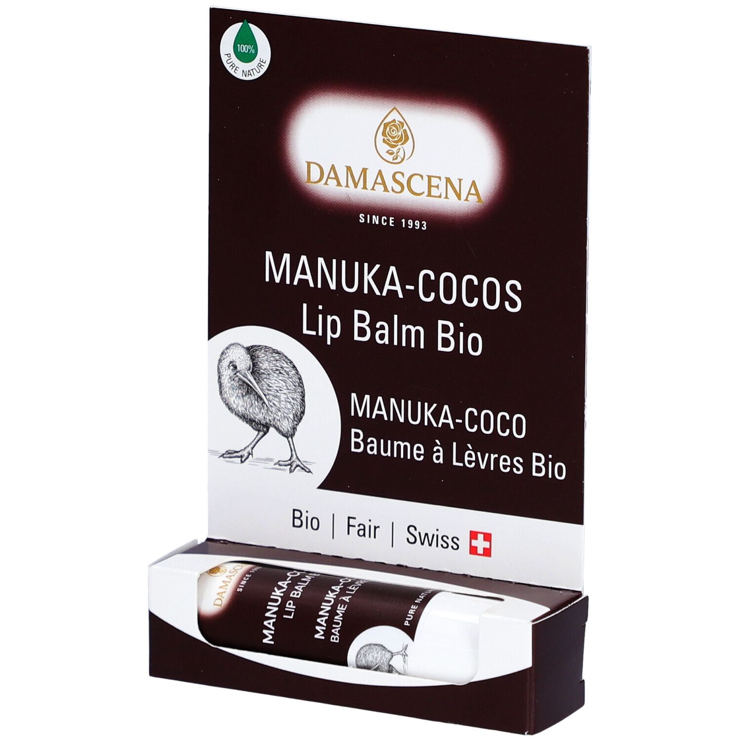DAMASCENA Manuka-Cocos Lip Balm Bio 4.5 g
