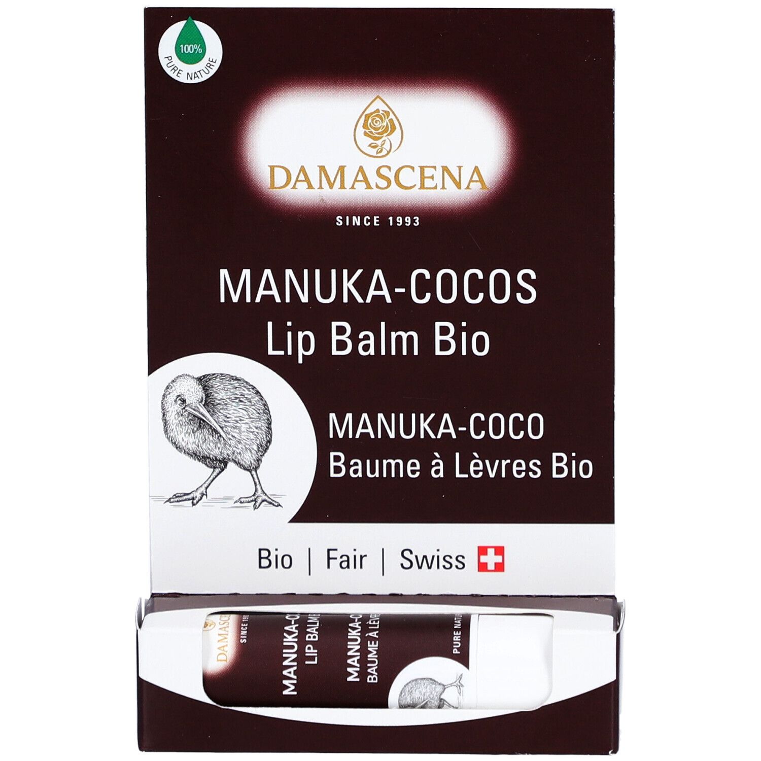 DAMASCENA Manuka-Cocos Lip Balm Bio 4.5 g