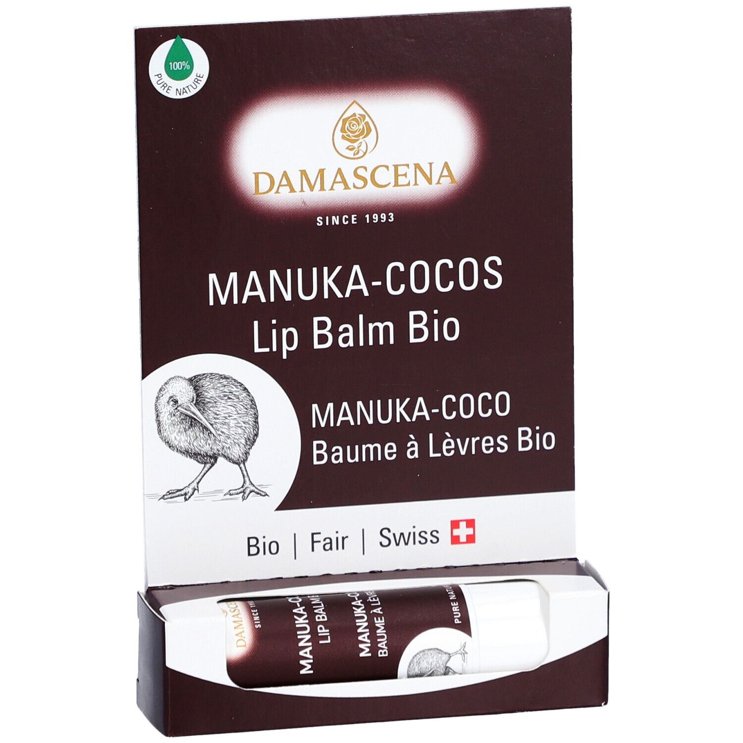 DAMASCENA Manuka-Cocos Lip Balm Bio 4.5 g