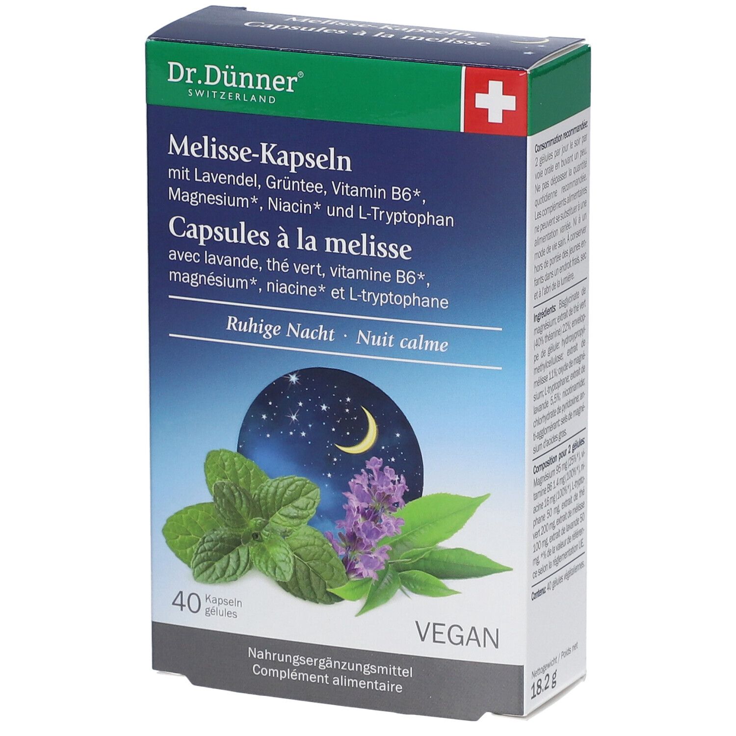 DR.DÜNNER Kapseln mit Melisse