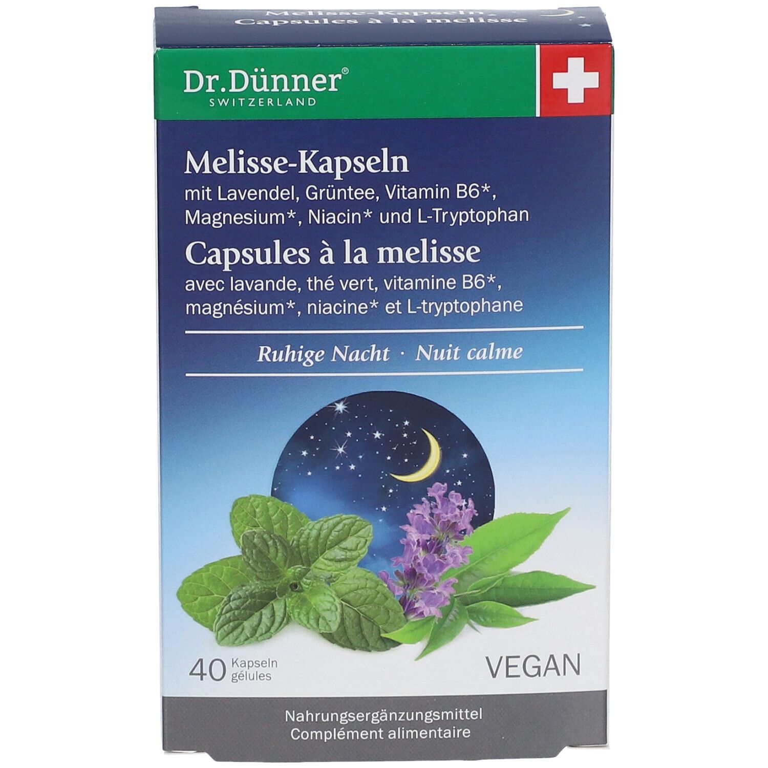 DR.DÜNNER Kapseln mit Melisse