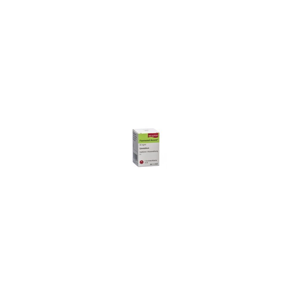 FLUOROURACIL Accord Inj Lös 500 mg/10ml 10 ml