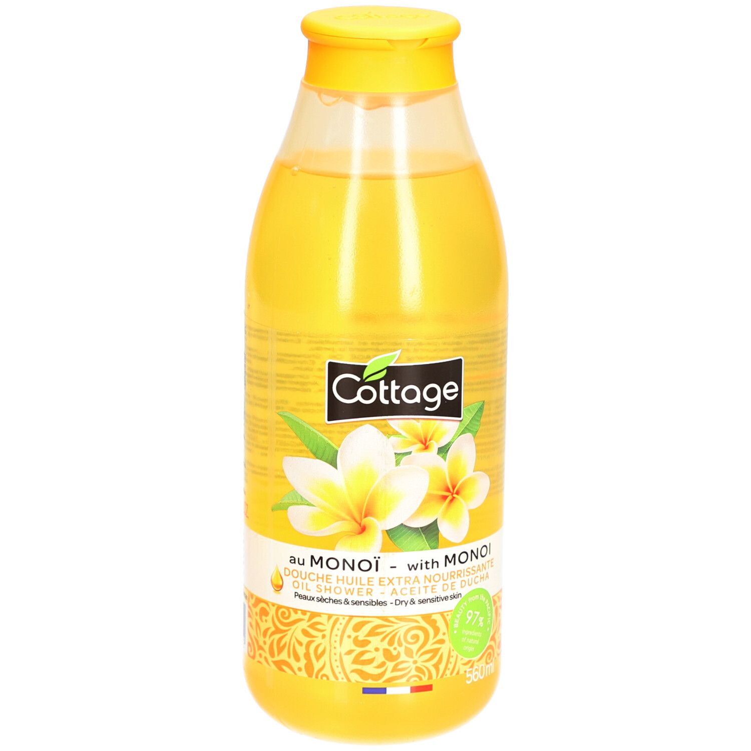 COTTAGE Douche Huile Extra Nourissante au Monoï