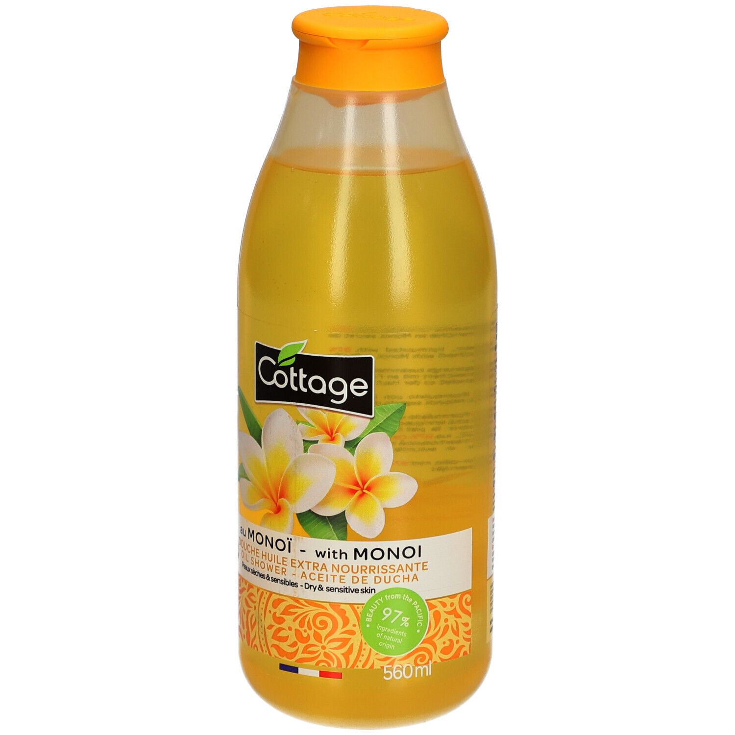 COTTAGE Douche Huile Extra Nourissante au Monoï