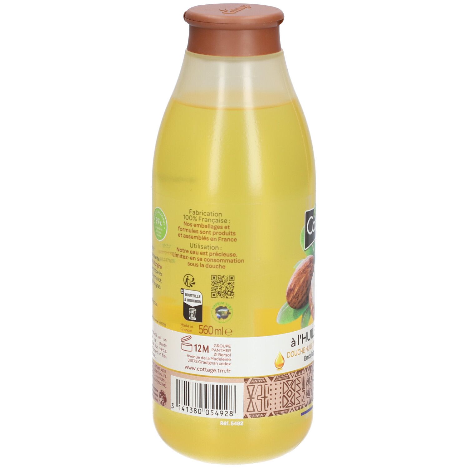COTTAGE Douche Extra nährendes Öl mit Shea-Öl