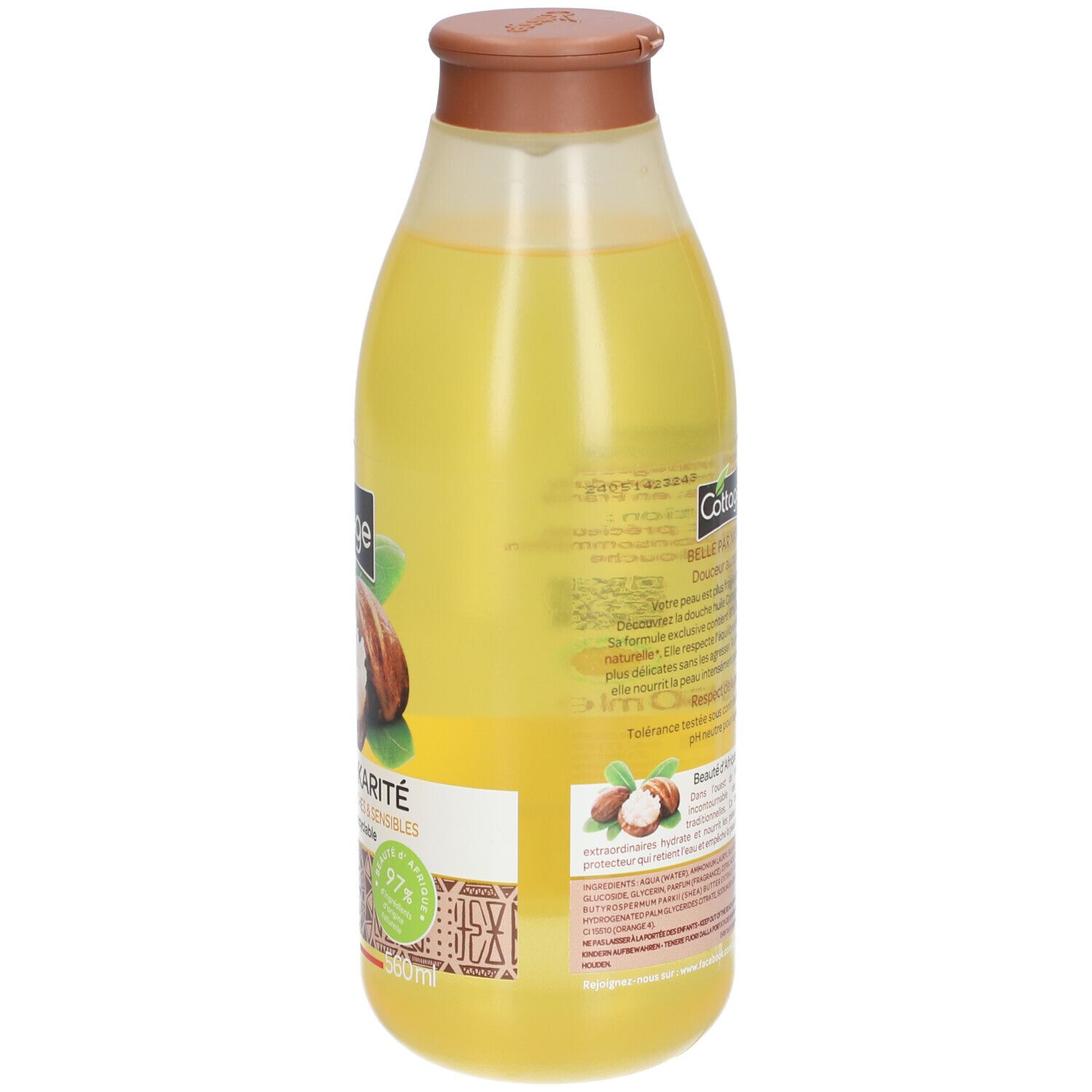 COTTAGE Douche Extra nährendes Öl mit Shea-Öl