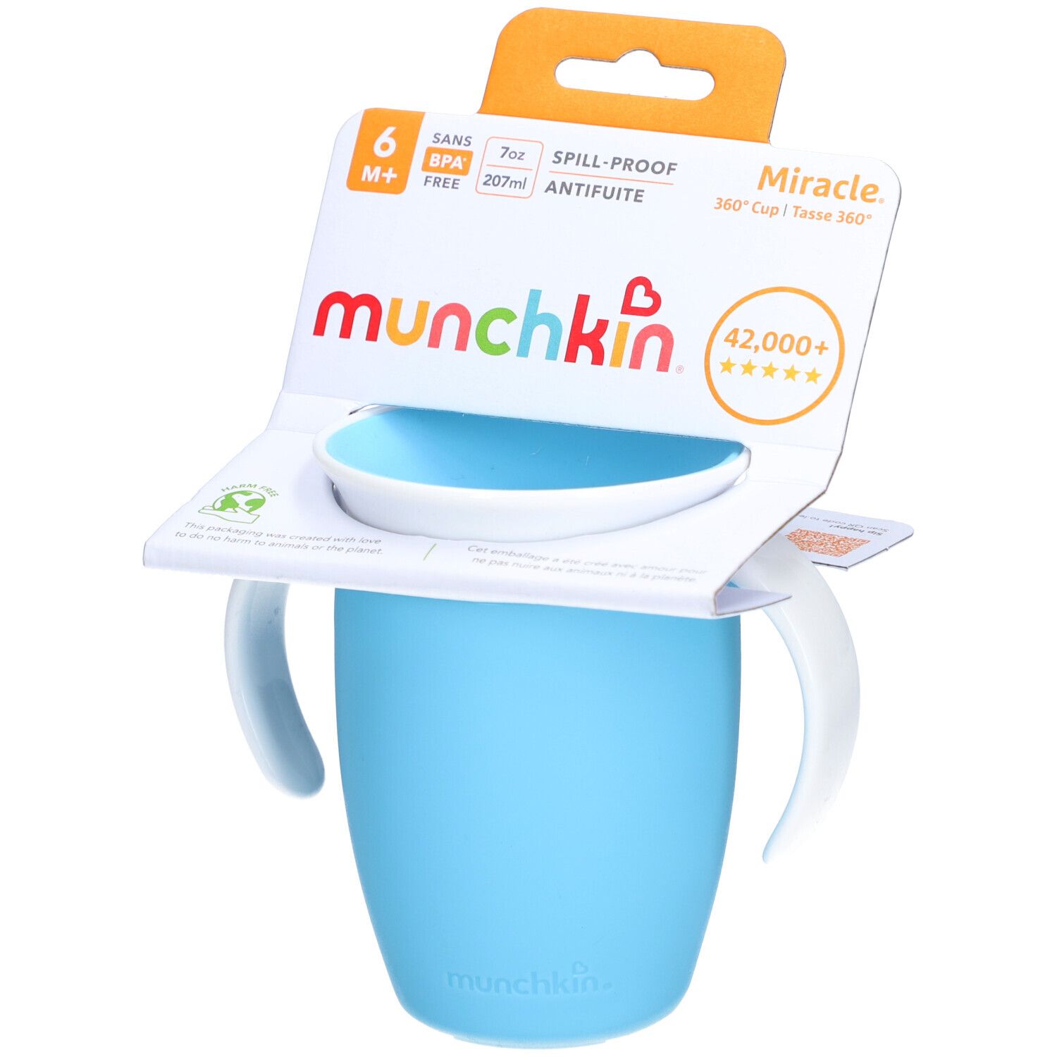 munchkin Miracle 360° Becher, blau