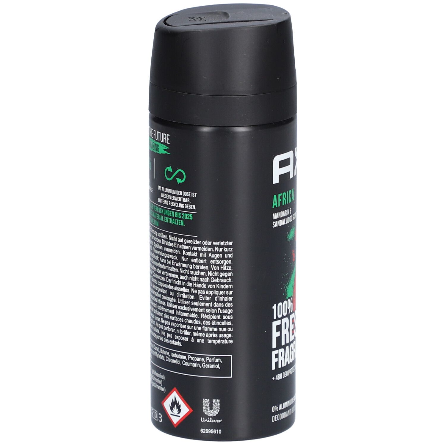 Axe Africa Déodorant Non Stop Fresh
