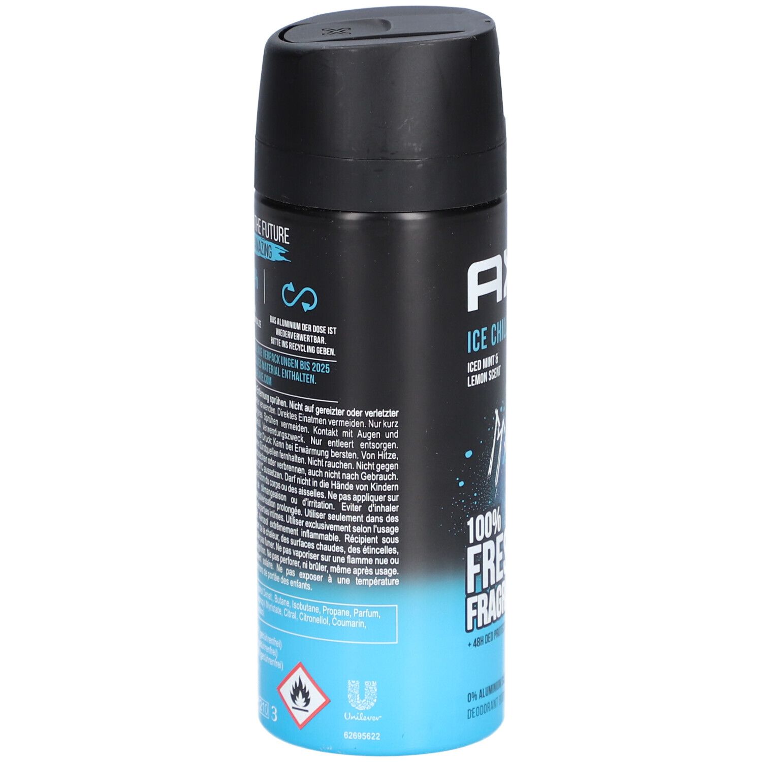 AXE Déodorant en spray Ice Chill - 48h de protection