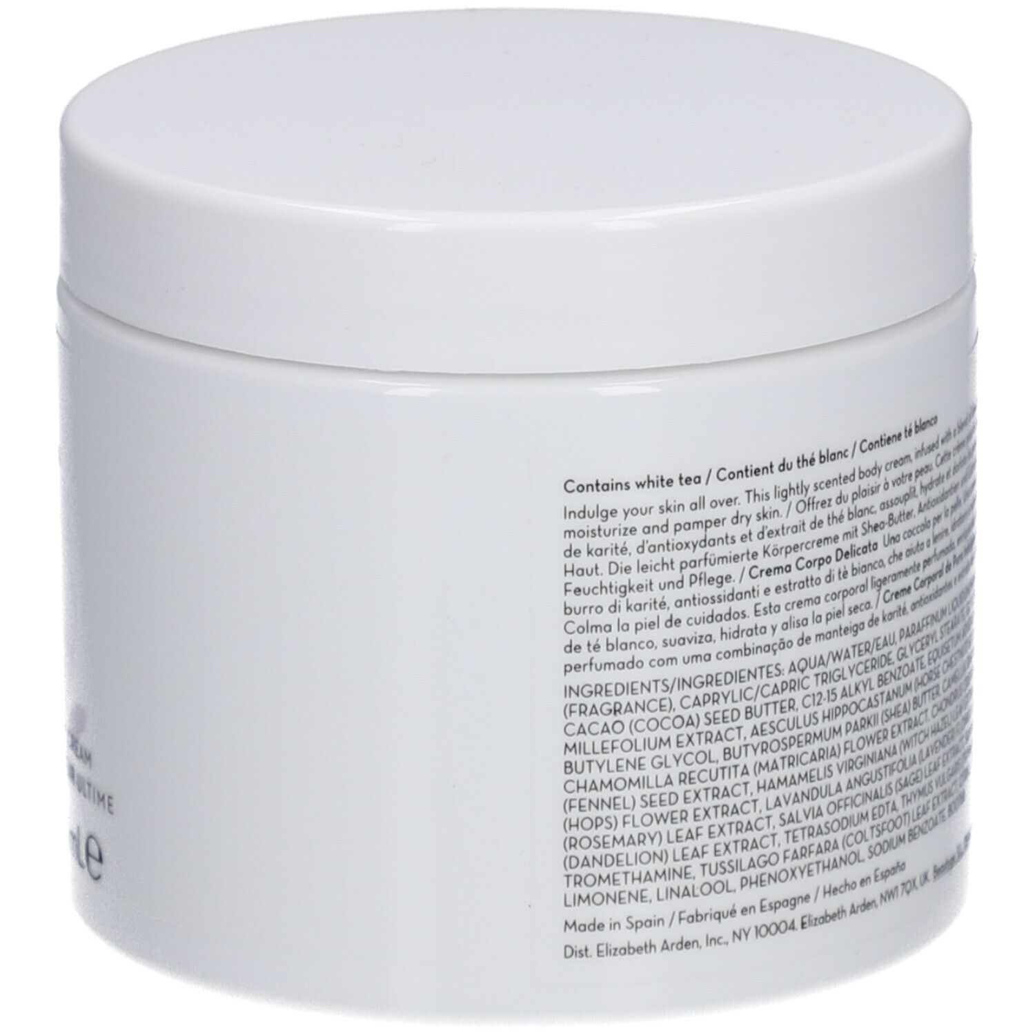 Elizabeth Arden White Tea Wild Rose Pure Indulgence Body Cream