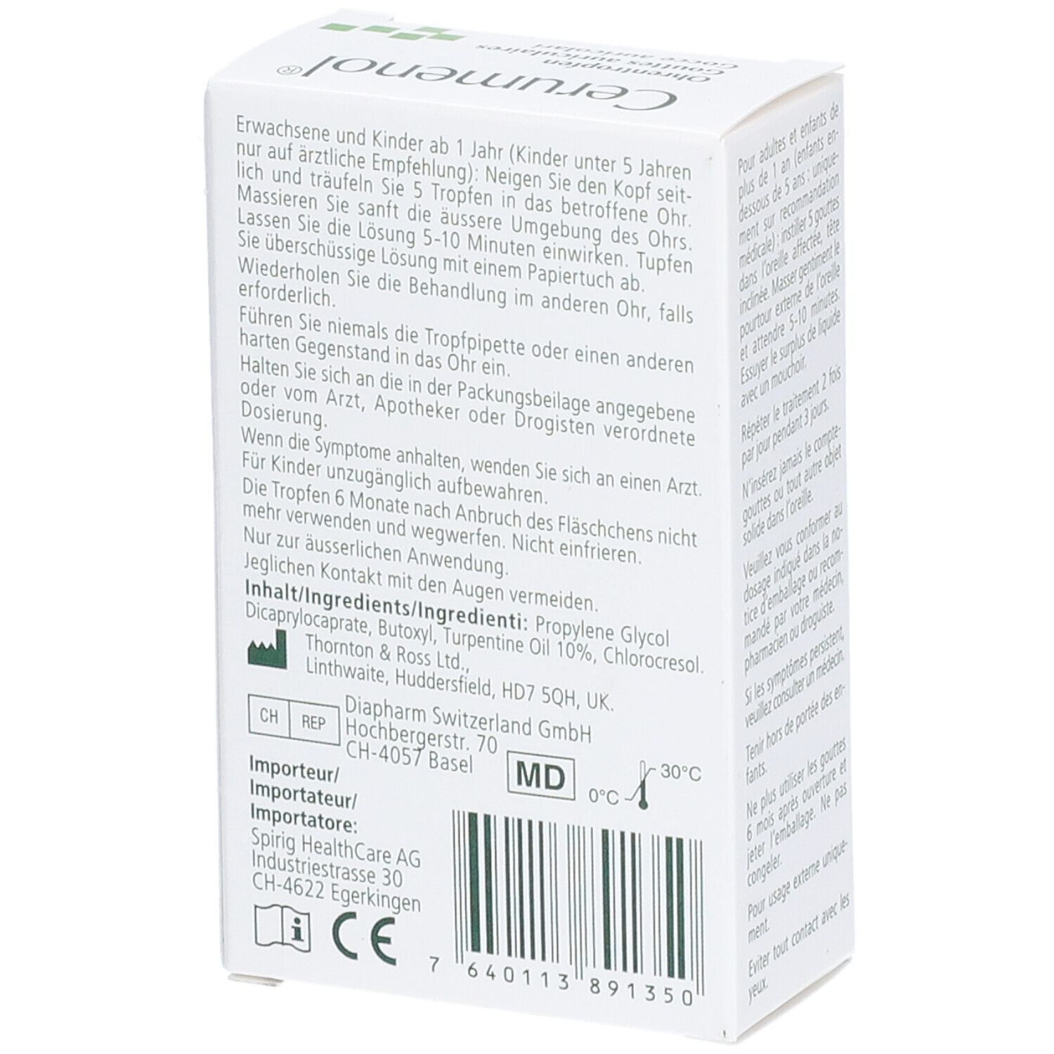 Cerumenol® Ohrentropfen 10 ml - Redcare Apotheke