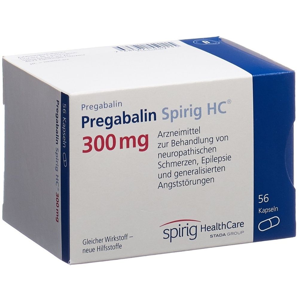 PREGABALIN Spirig HC Kaps 300 mg SDO