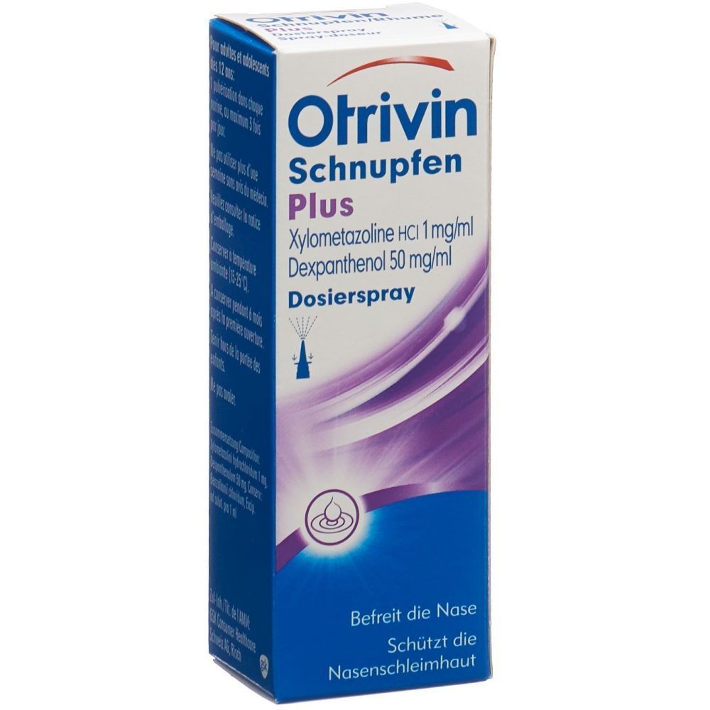 OTRIVIN Schnupfen Plus Dosierspray Fl 10 ml