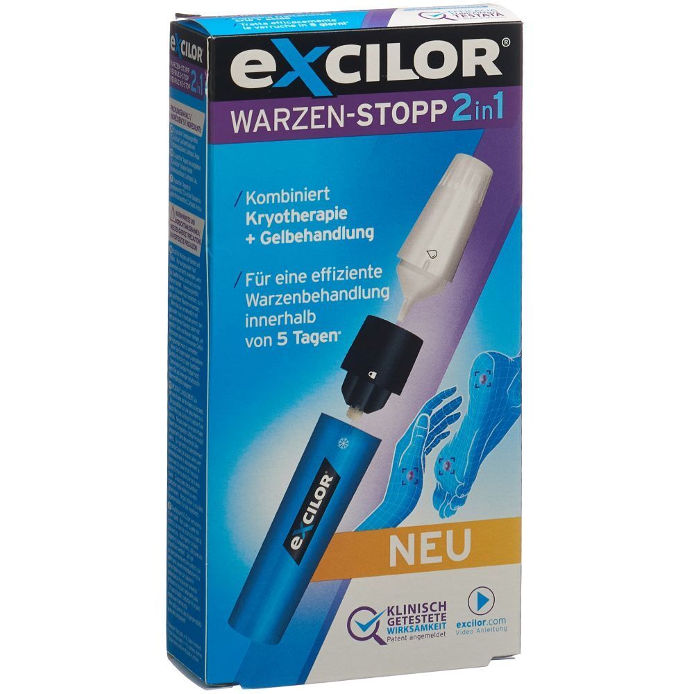 EXCILOR® Anti-verrues 2 en 1