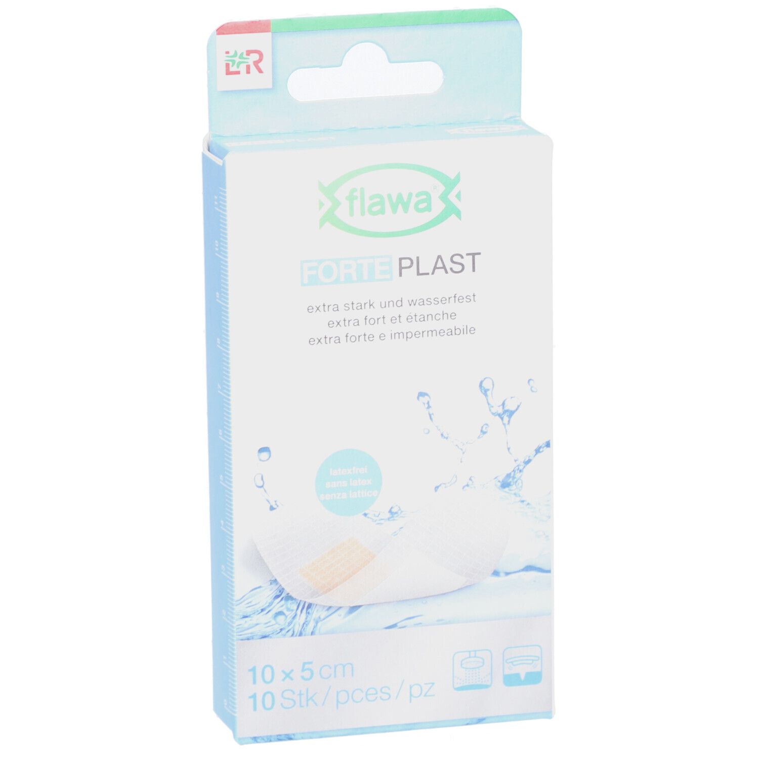 Flawa Forte Plast 10 Stück 5x10cm
