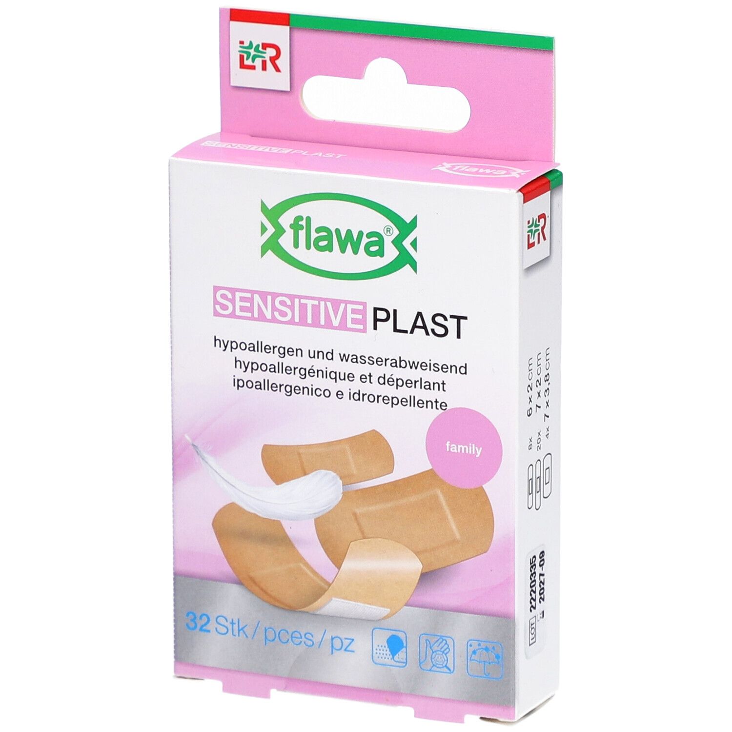 FLAWA Sensitive Plast Strips