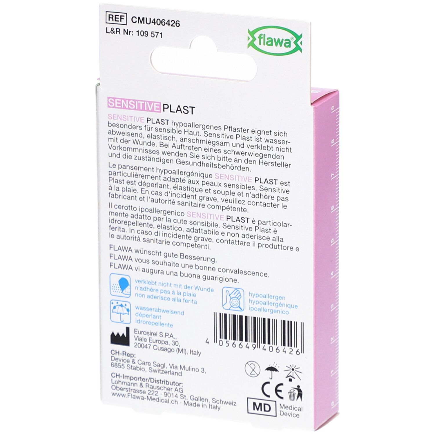 FLAWA Sensitive Plast Strips