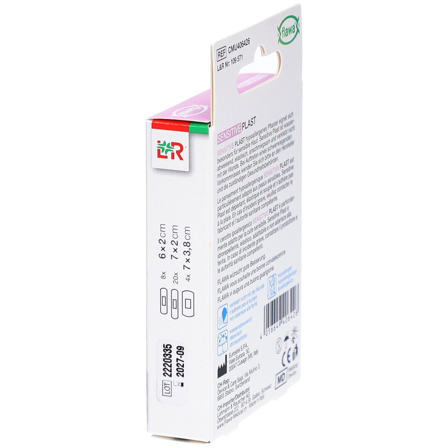 FLAWA Sensitive Plast Strips