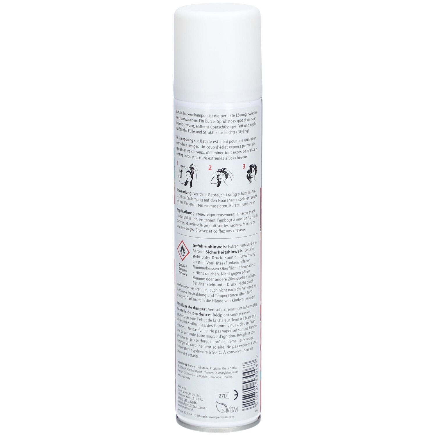 BATISTE Trockenshampoo Rose Gold 200 ml