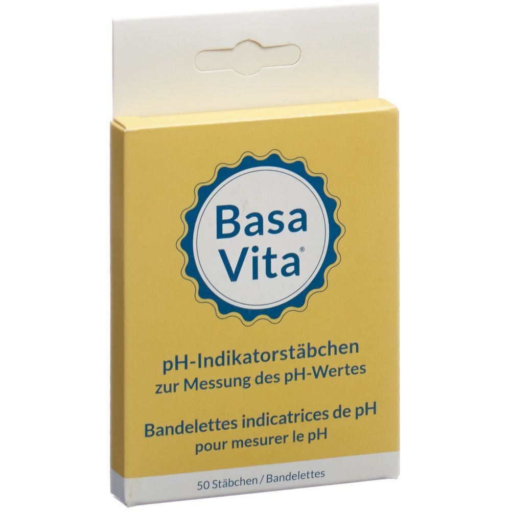 BASA VITA bandelettes indicatrices de PH